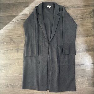 J Crew Women’s Ella open-front long sweater-blazer